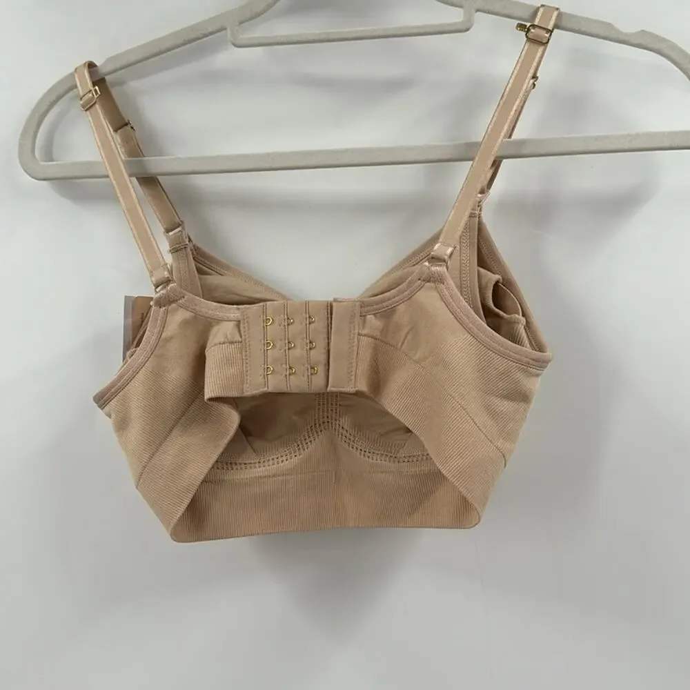 NWT A Pea in the pod nude seamless Bra
